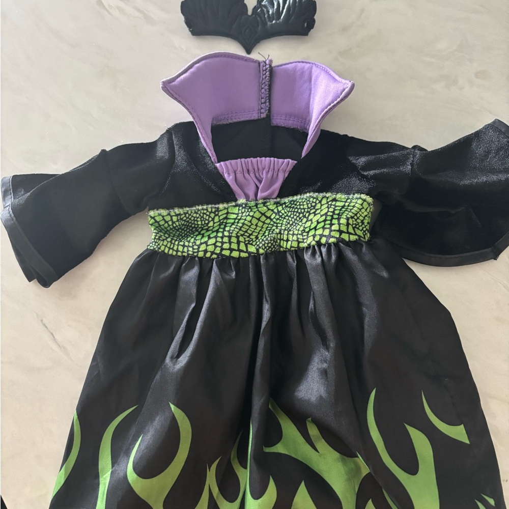 Little adventure doll maleficent dress